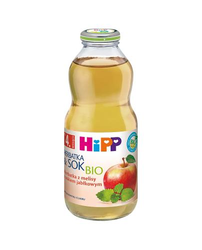 HiPP BIO Herbatka & Sok Bio Herbatka z melisy z sokiem jabłkowym po 4 miesiącu - 500 ml  zdjęcie