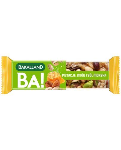 Bakalland Ba! Baton orzechowy Nuts Pistacja, 30 g  zdjęcie