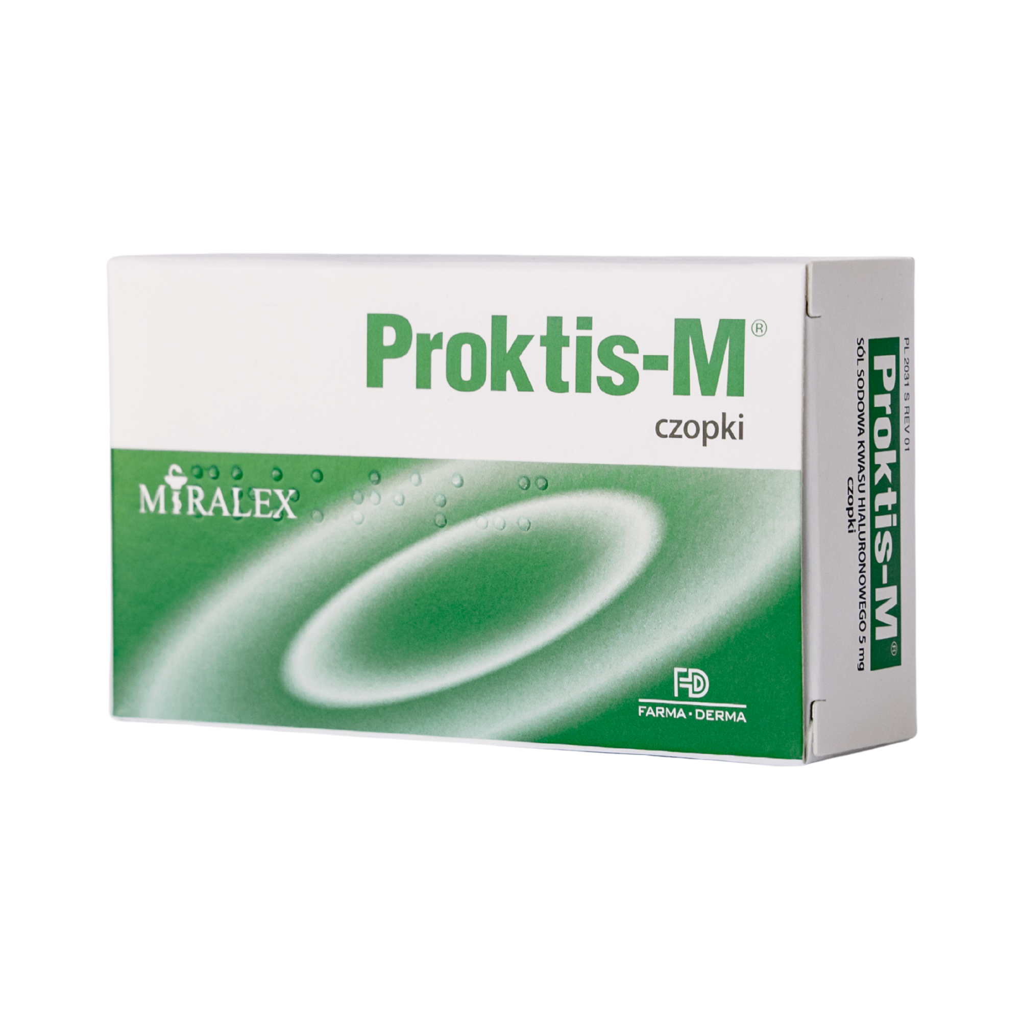 Proktis-M czopki doodbytnicze 10 sztuk zdjęcie