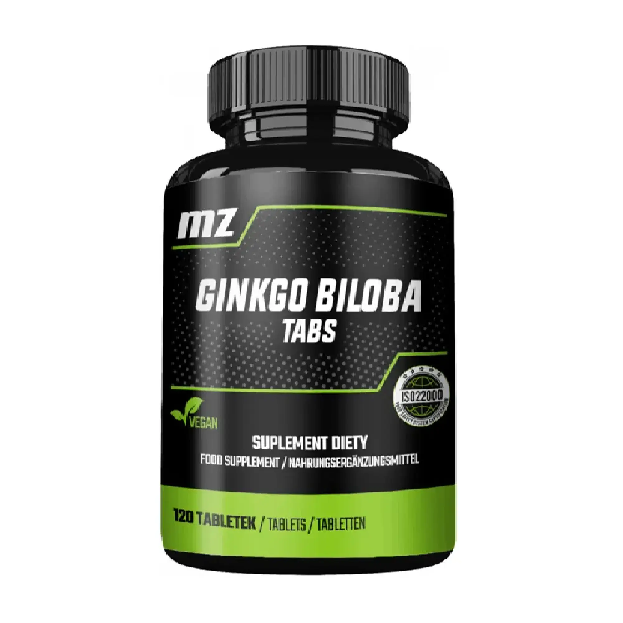 (30) MZ Ginkgo Biloba, tabletki, 120 sztuk zdjęcie