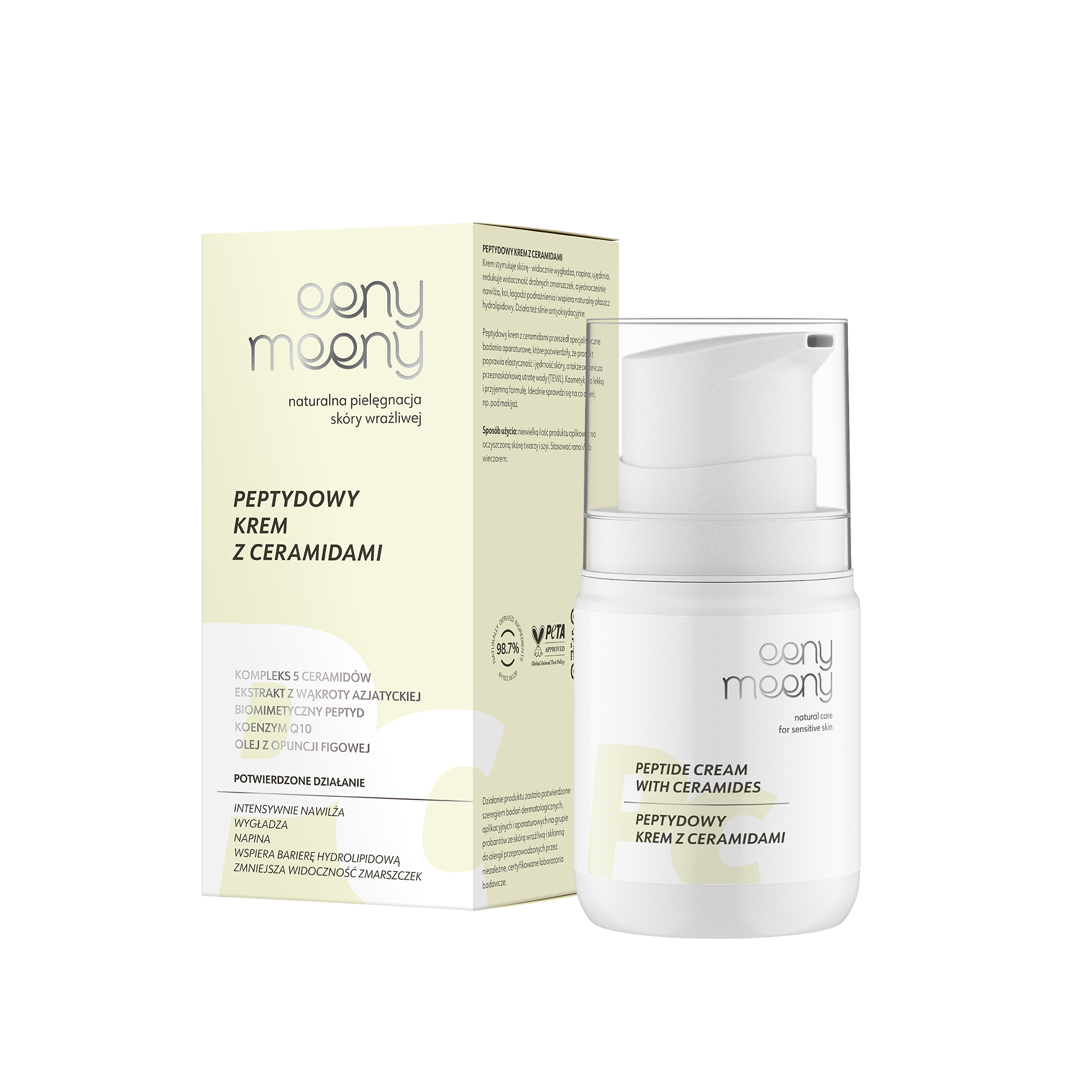 Eeny Meeny, Krem Peptydowy Z Ceramidami, 50 ml zdjęcie