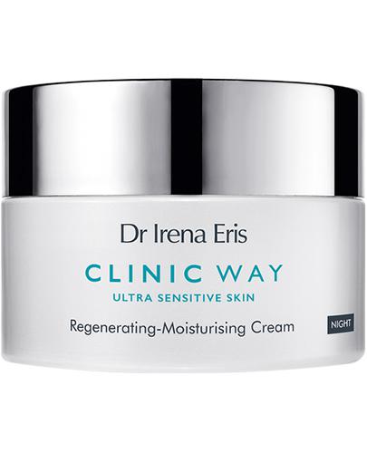 Dr Irena Eris Clinic Way Dermokrem regenerująco-nawilżający na noc, 50 ml, cena, opinie, skład zdjęcie