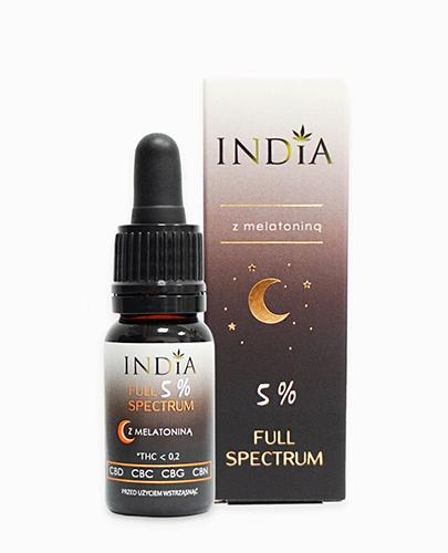India Full Spectrum 5% z melatoniną, 10 ml zdjęcie
