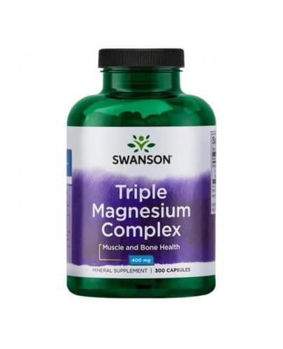 SWANSON Triple Magnesium Complex - 300 kaps. zdjęcie