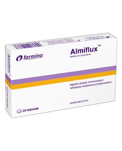 Almiflux, 20 tabletek, refluks, zgaga zdjęcie