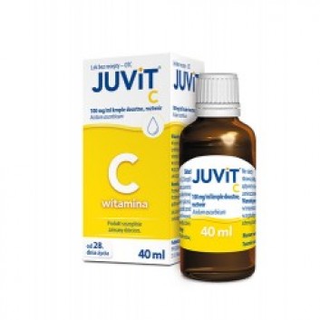 Juvit C, 100 mg/ml, krople doustne, 40 ml