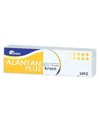 Alantan Plus, krem, 20 mg+50 mg/g, 100 g zdjęcie