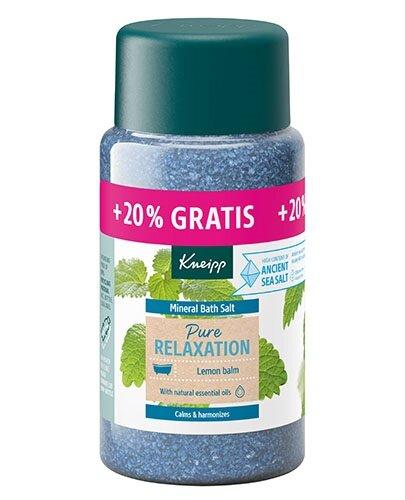 Kneipp Kryształki do kąpieli z soli mineralnej Pure Relaxation Melisa, 600 g zdjęcie