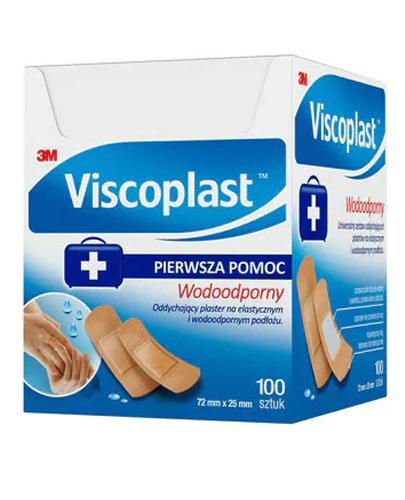 Plastry Wodoodporny 72mm x 25mm 100 sztuk Viscoplast zdjęcie
