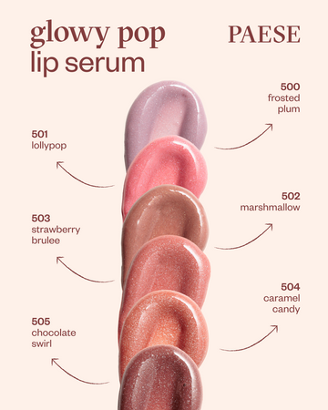 Paese Glowypop serum do ust 500 Frosted Plum, 2,2 g