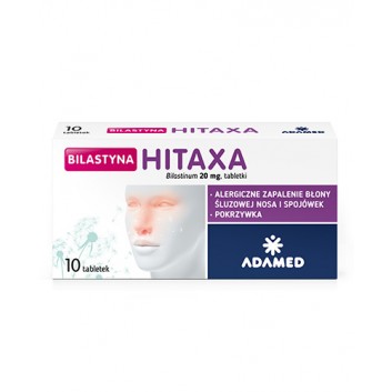 Bilastyna Hitaxa 20 mg 10 tabletek