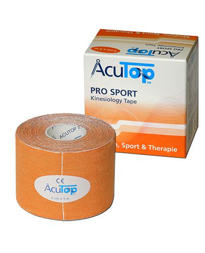 AcuTop Pro Sport Tape 5 cm x 5 m pomarańczowy, 1 szt., cena, opinie, wskazania zdjęcie