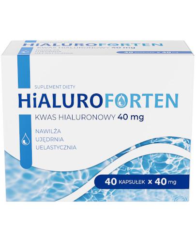 Nature Pharm, Hialuroforten, 40 kapsułek zdjęcie