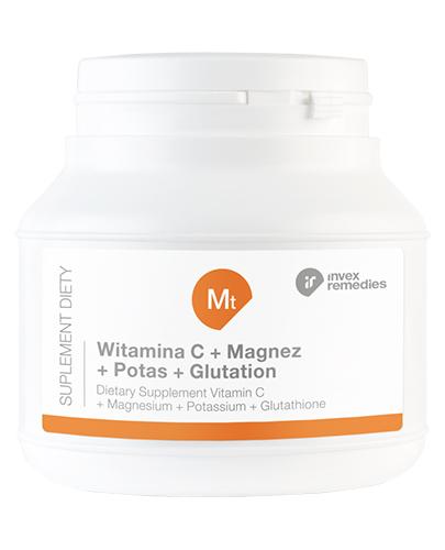 Invex Remedies Witamina C + Magnez + Potas + Glutation - 150 g - cena, opinie, wskazania zdjęcie