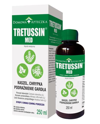 Tretussin Med, syrop o smaku czarnej porzeczki, 250 ml zdjęcie