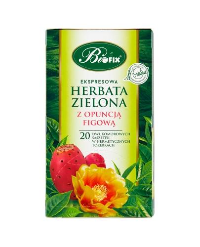 Bi Fix Herbata Zielona z opuncją figową - 20 saszetek zdjęcie
