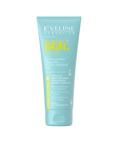 Eveline Perfect Skin.acne Mikrozłuszczający Peeling-Pasta-Maska 3w1, 75 ml zdjęcie