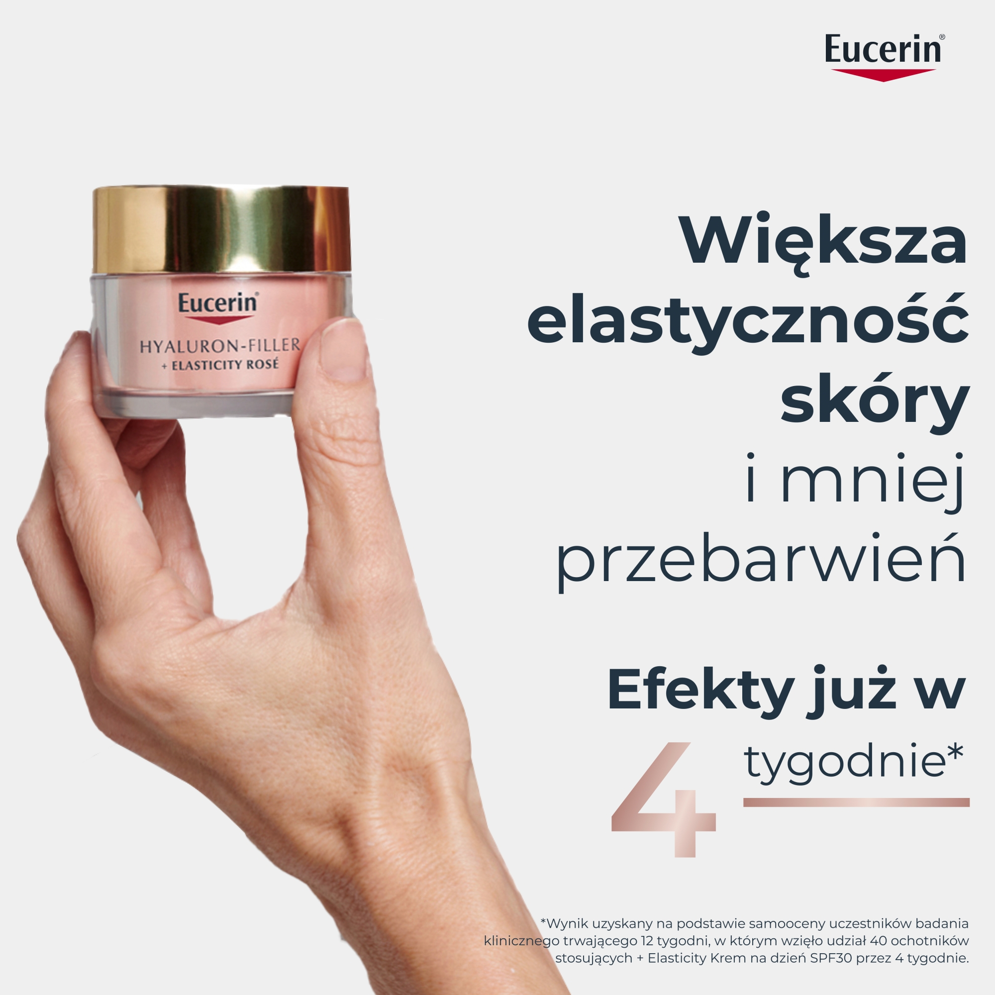 Eucerin Hyaluron-Filler + Elasticity Różany Krem anti-age na dzień SPF 30, 50 ml