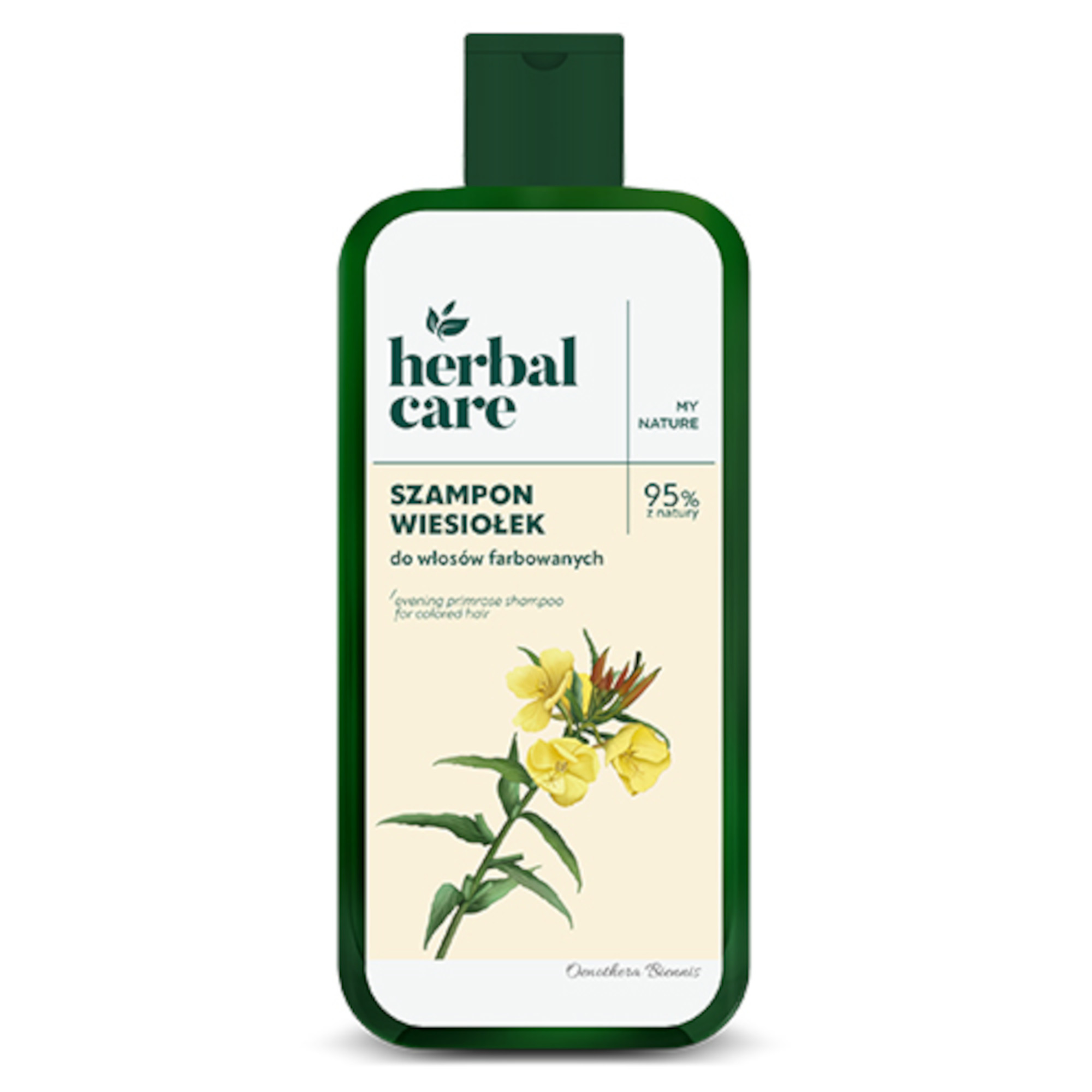 Herbal Care Szampon do włosów farbowanych Wiesiołek, 330 ml zdjęcie