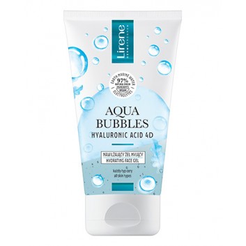 Lirene AQUA BUBBLES Nawilżający żel myjący, 150 ml