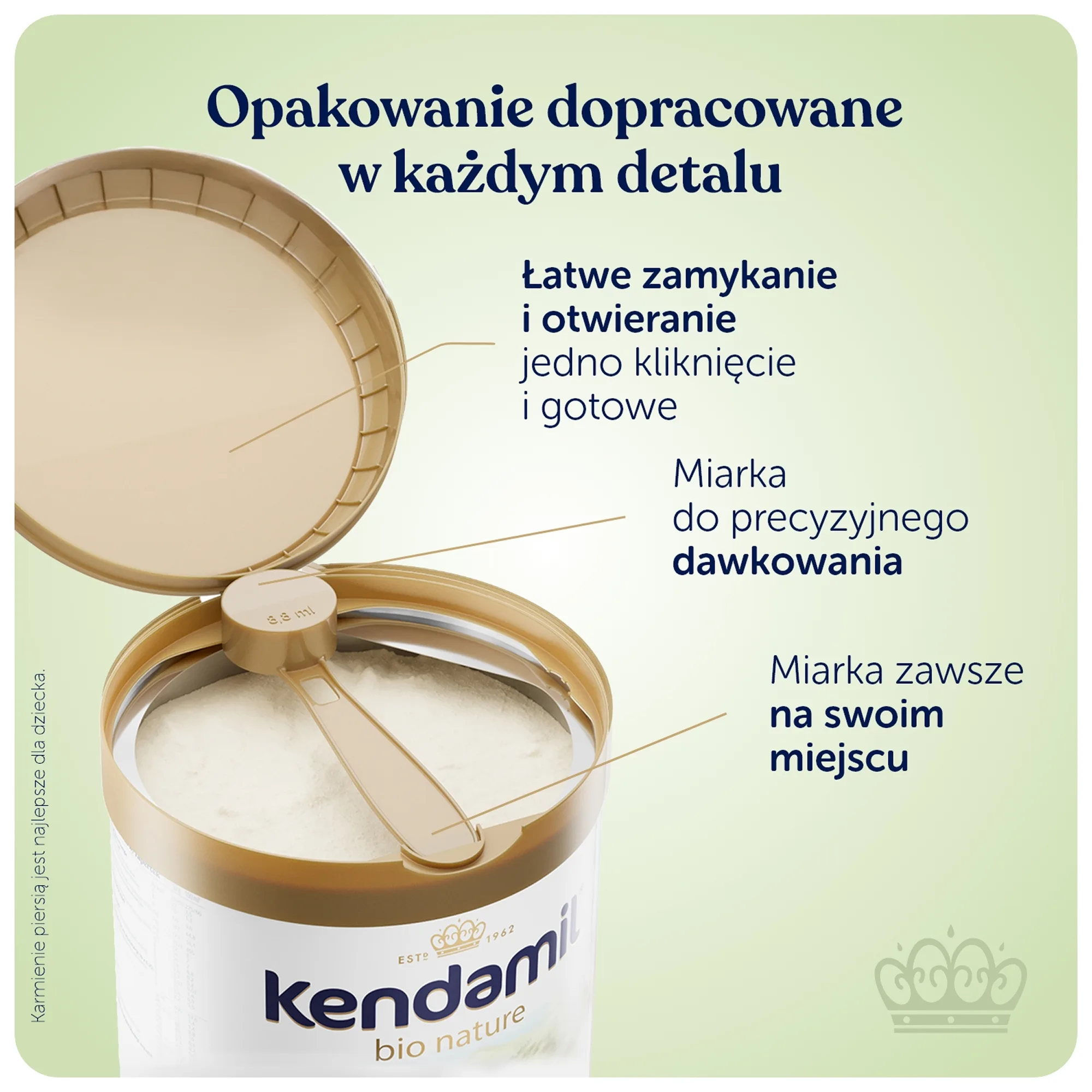 Kendamil BIO Nature 2 HMO+, 800 g