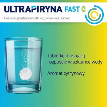 Ultrapiryna Fast C, 10 tabletek
