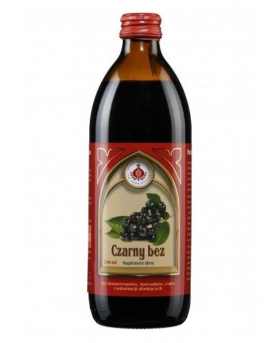 Produkty Bonifraterskie Sok z Czarnego Bzu - 500 ml - cena, opinie, właściwości zdjęcie