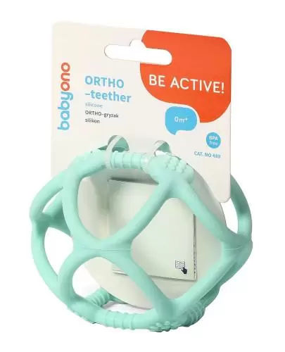 Babyono Ortho gryzak miętowy 1 sztuka [489/01] zdjęcie