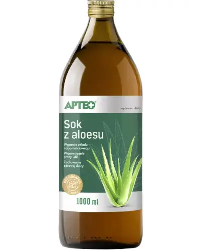 Apteo Sok z aloesu 1000 ml zdjęcie