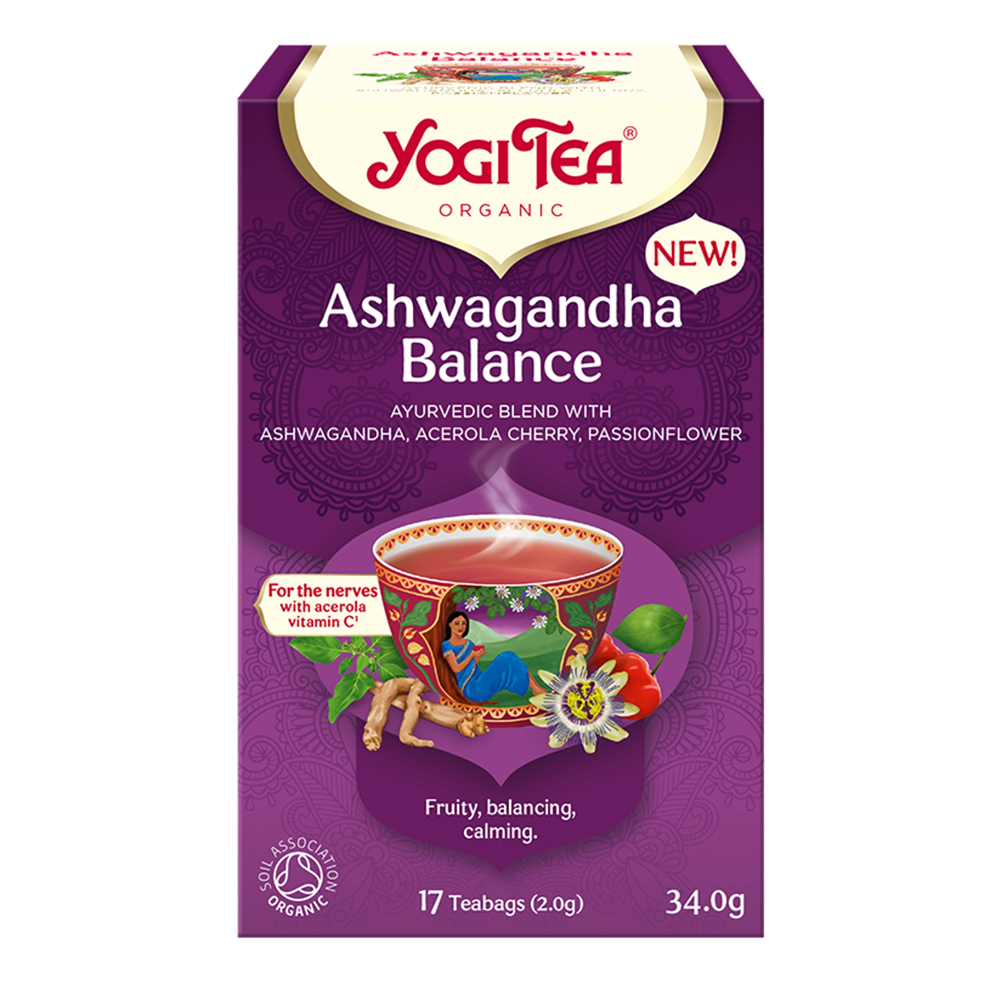 Yogi Tea Ashwagandha Balance, 17 saszetek zdjęcie