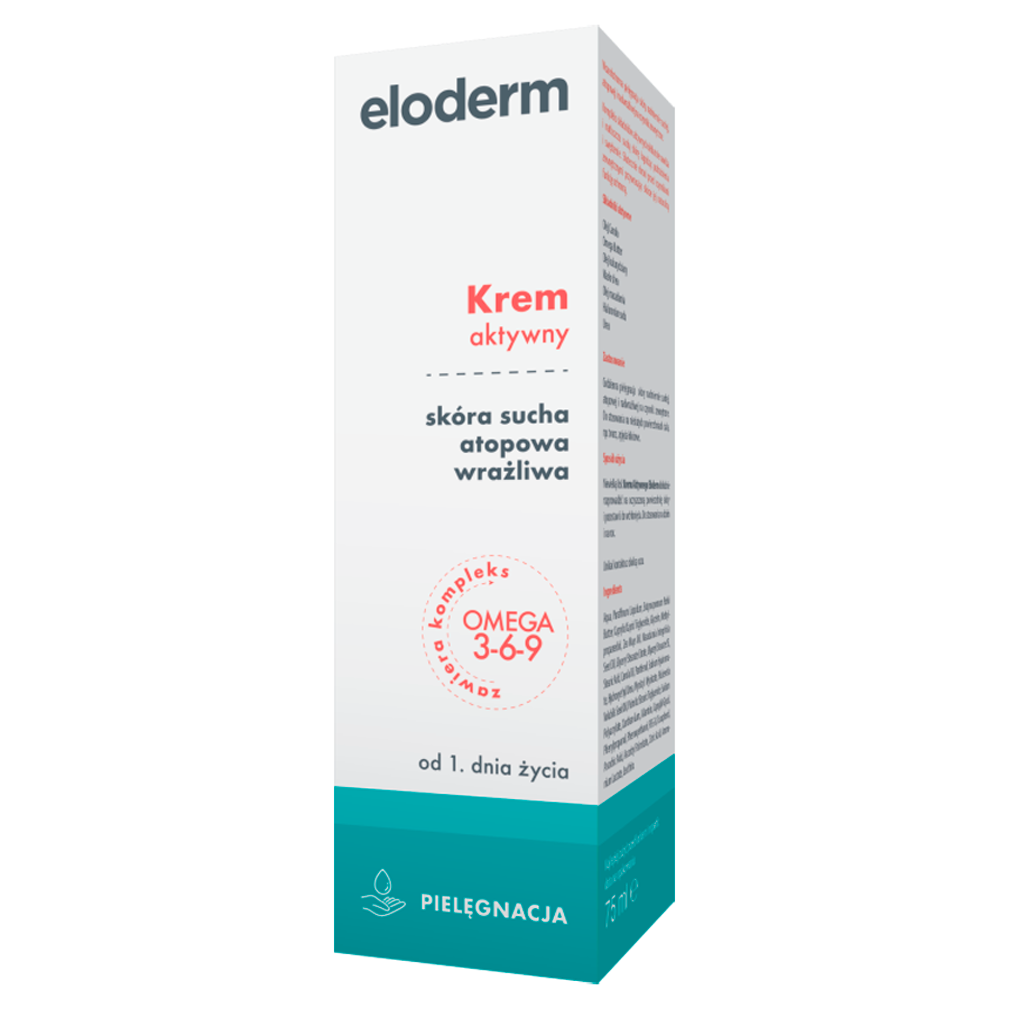 Eloderm krem aktywny od 1 dnia życia 75 ml zdjęcie