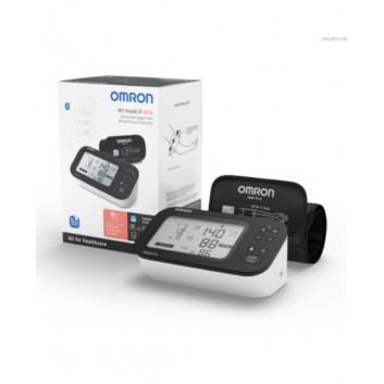 Omron M7 Intelli It Afib Ciśnieniomierz naramienny automatyczny HEM-7380T1-EBK, 1 sztuka