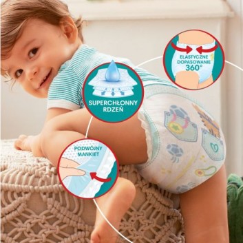 Pampers Pants 7 XXLarge Pieluchomajtki 17+ kg, 38 sztuk