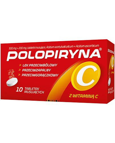 POLOPIRYNA C, 10 tabletek musujących zdjęcie