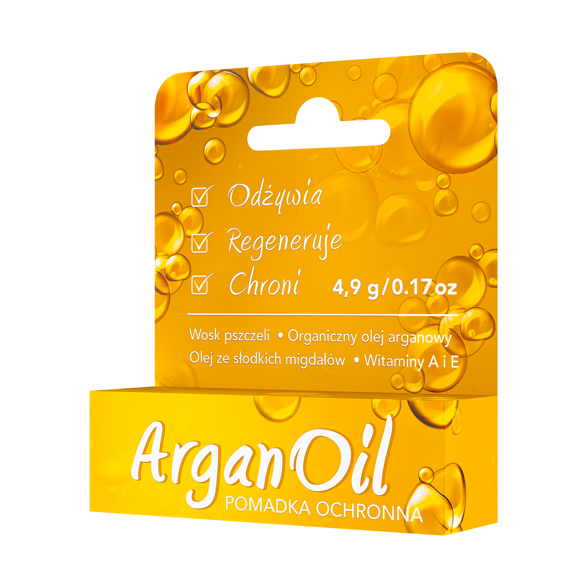 Argan Oil pomadka ochronna 4,9 g