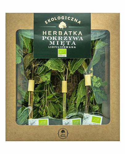 Dary natury Ekologiczna liofilizowana Herbatka Pokrzywa Mięta, 5 x 1,5 g, cena, opinie, skład zdjęcie