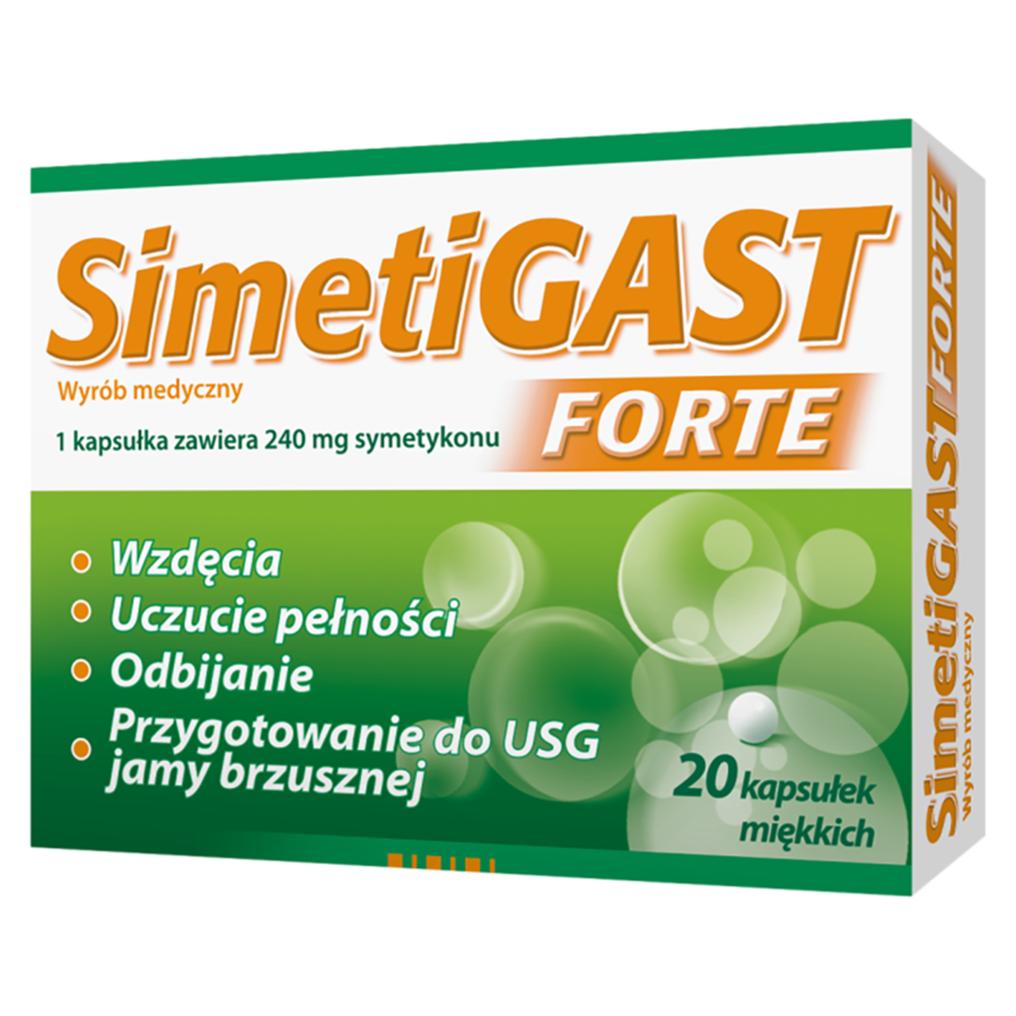 Simetigast Forte 20 kapsułek zdjęcie