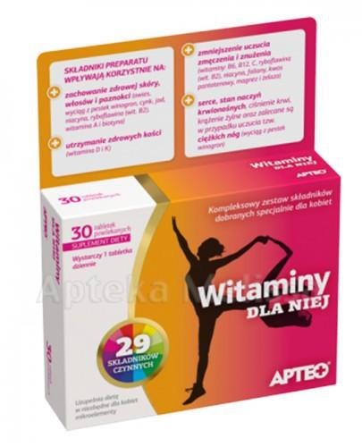 Apteo witaminy dla Niej 30 tabletek zdjęcie