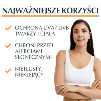 Eucerin Sun Allergy Protect SPF50+ Żel- krem ochronny do twarzy i ciała 150 ml