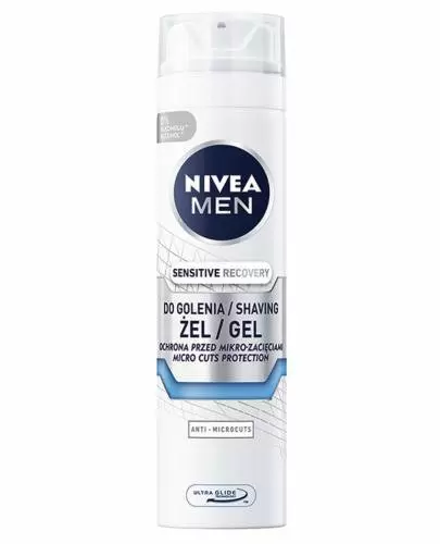 Nivea Men Sensitive Recovery Regenerujący żel do golenia 200 ml zdjęcie