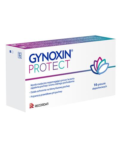 Gynoxin Protect, globulki dopochwowe, 10 sztuk zdjęcie
