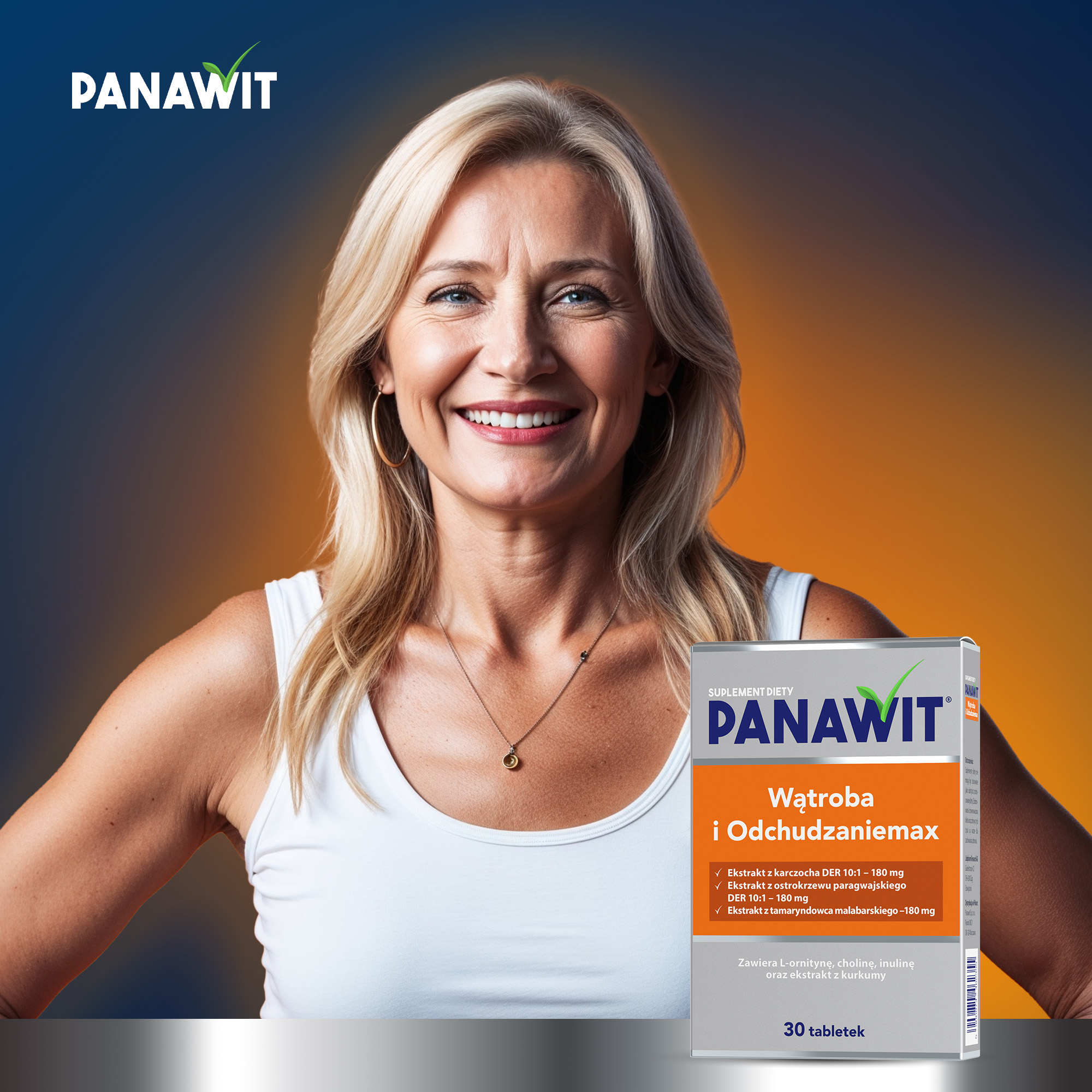 Panawit Wątroba i Odchudzaniemax, 2 x 30 tabletek