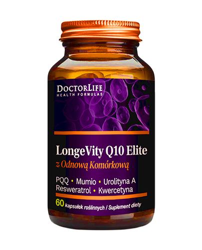 DoctorLife Q10 500 Elite Rewitalizuje Geny Długowieczności, 60 kaps., cena, opinie, właściwości zdjęcie