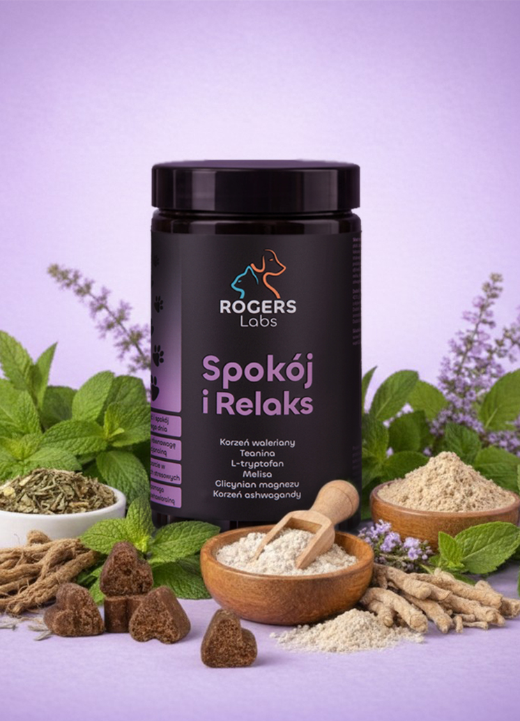 Rogers Labs, Spokój i Relaks, kąski dla psa, 60 sztuk