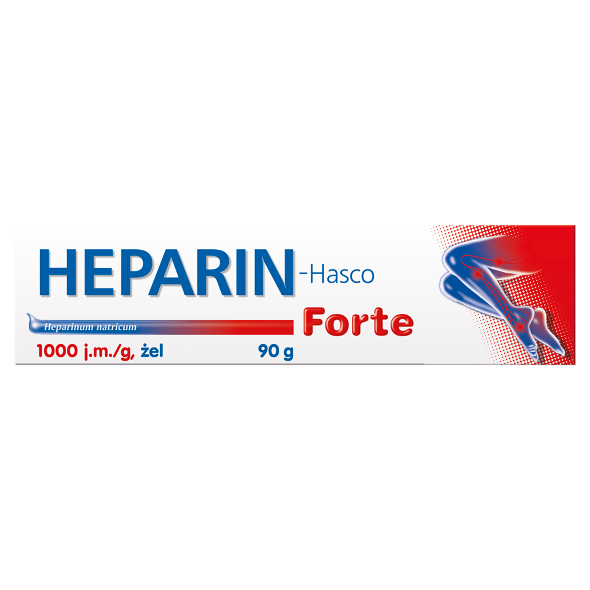Heparin-Hasco Forte, 1 000 j.m./g, żel, 90 g zdjęcie