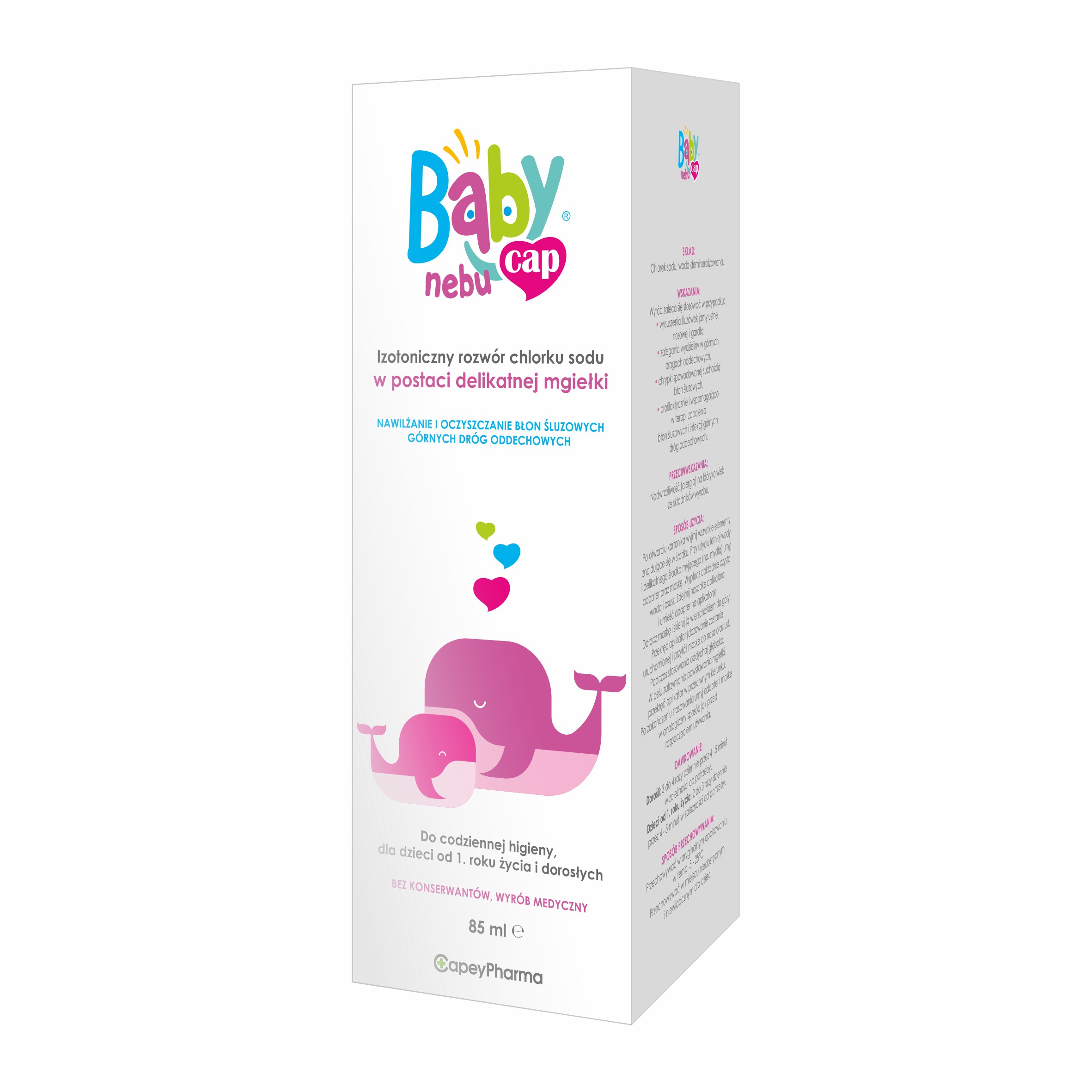 BabyNebuCap, izotoniczny roztwór chlorku sodu, 85 ml zdjęcie