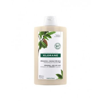 Klorane Szampon z organicznym cupuacu Regeneracja - włosy bardzo suche, 400 ml, cena, opinie, właściwości