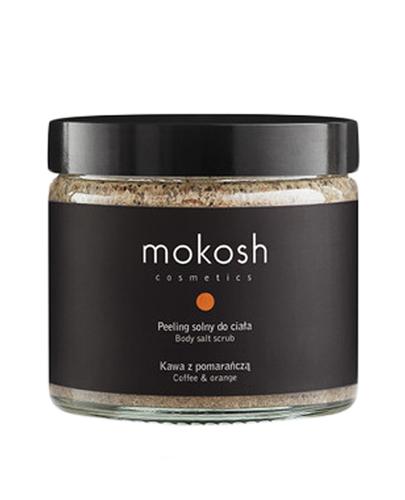 Mokosh Peeling solny do ciała Kawa z pomarańczą - 300 g - cena, opinie, właściwości zdjęcie
