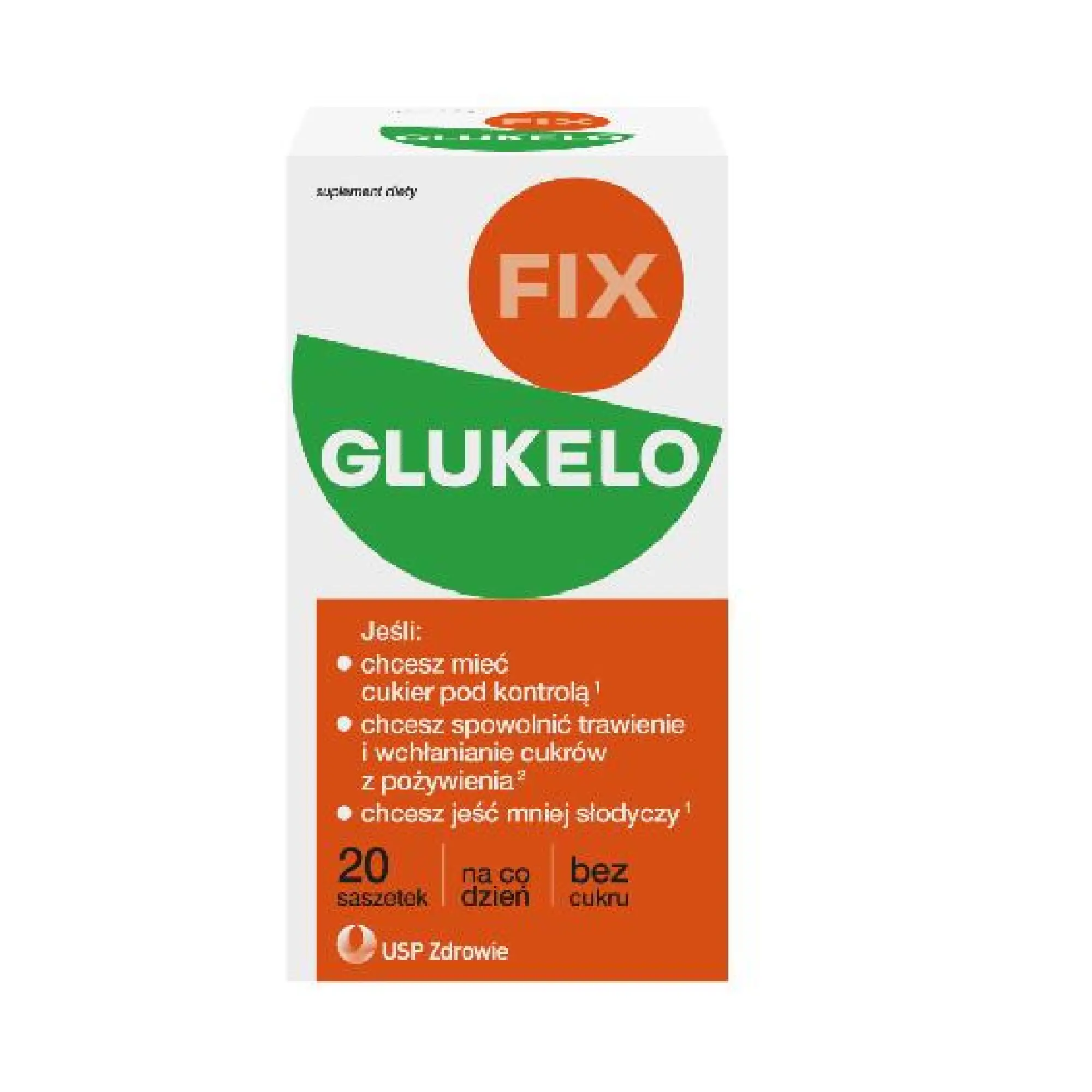 Glukelo Fix, saszetki, 20 sztuk  zdjęcie