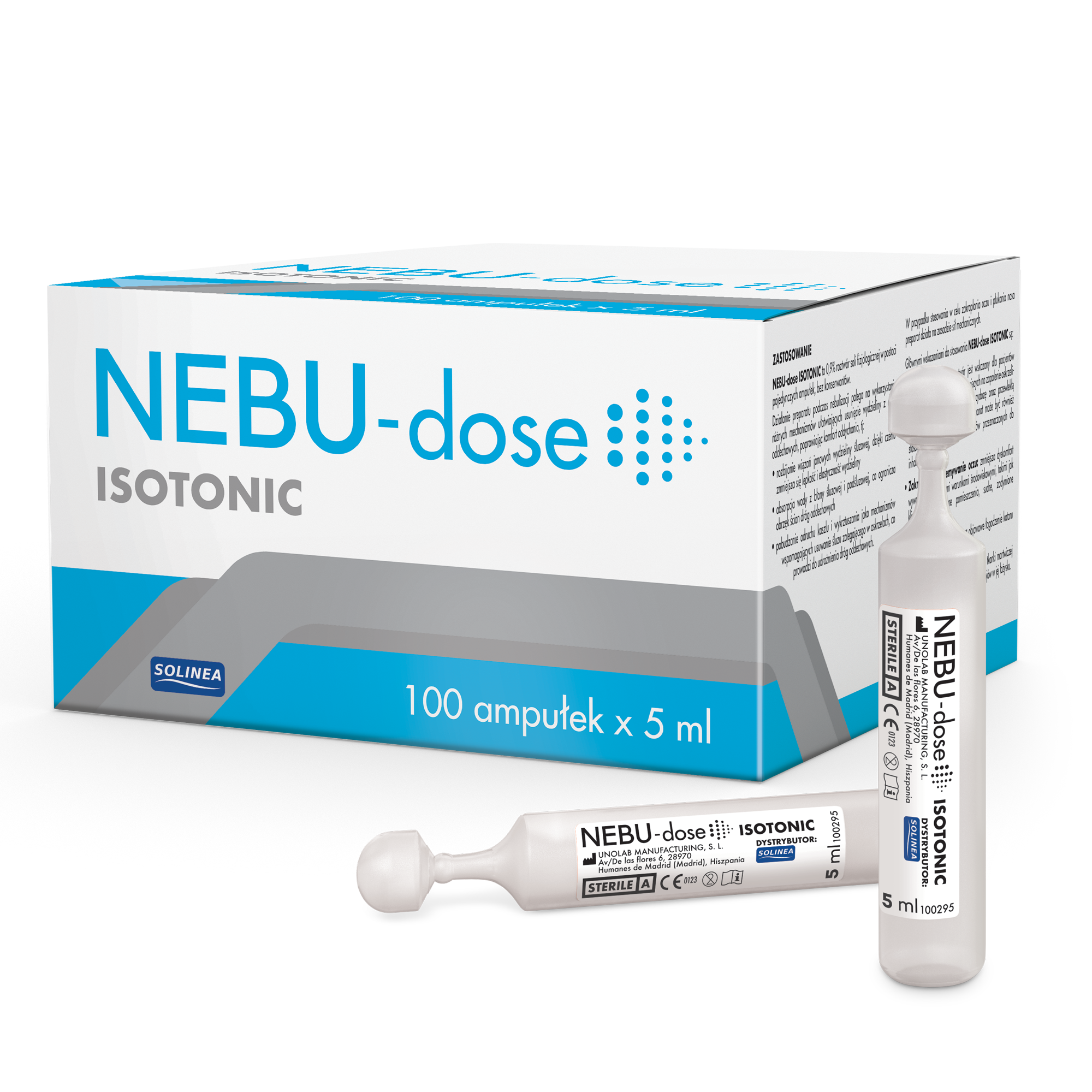 Nebu-dose Isotonic 100 ampułek zdjęcie